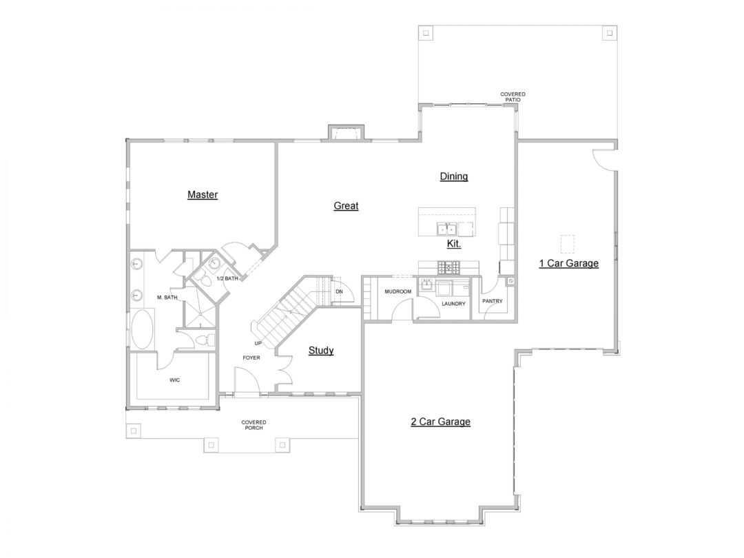 Eagle Island Main Level House Plan