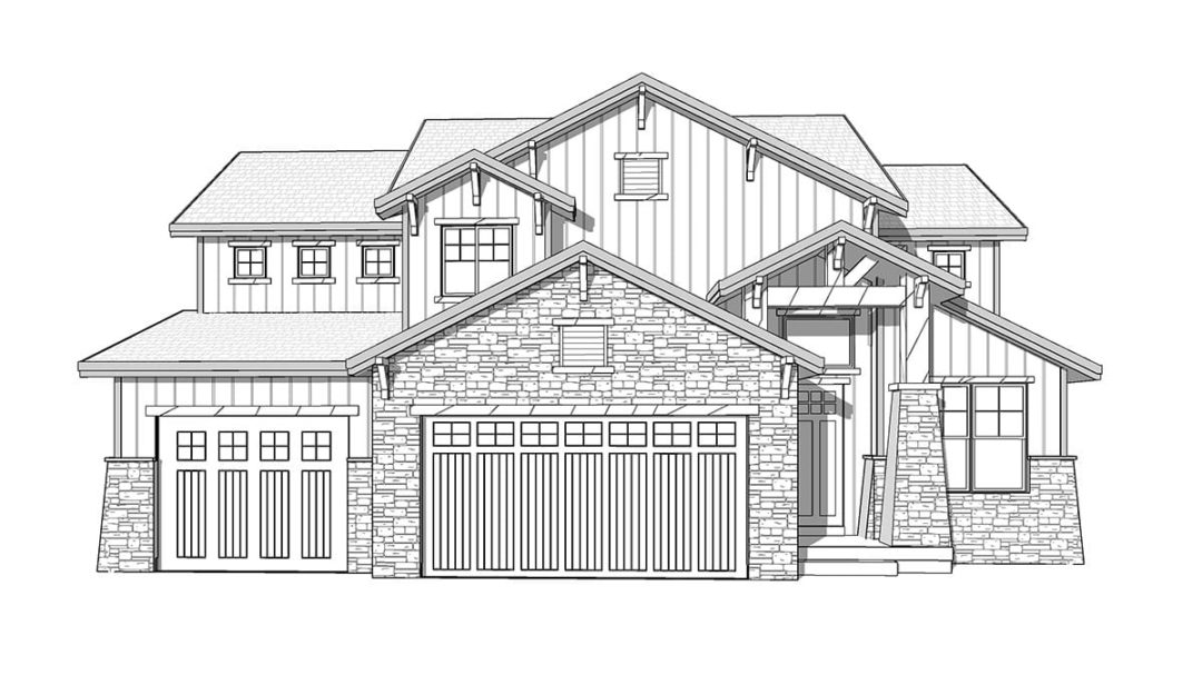 Mallory Rendering House Plan