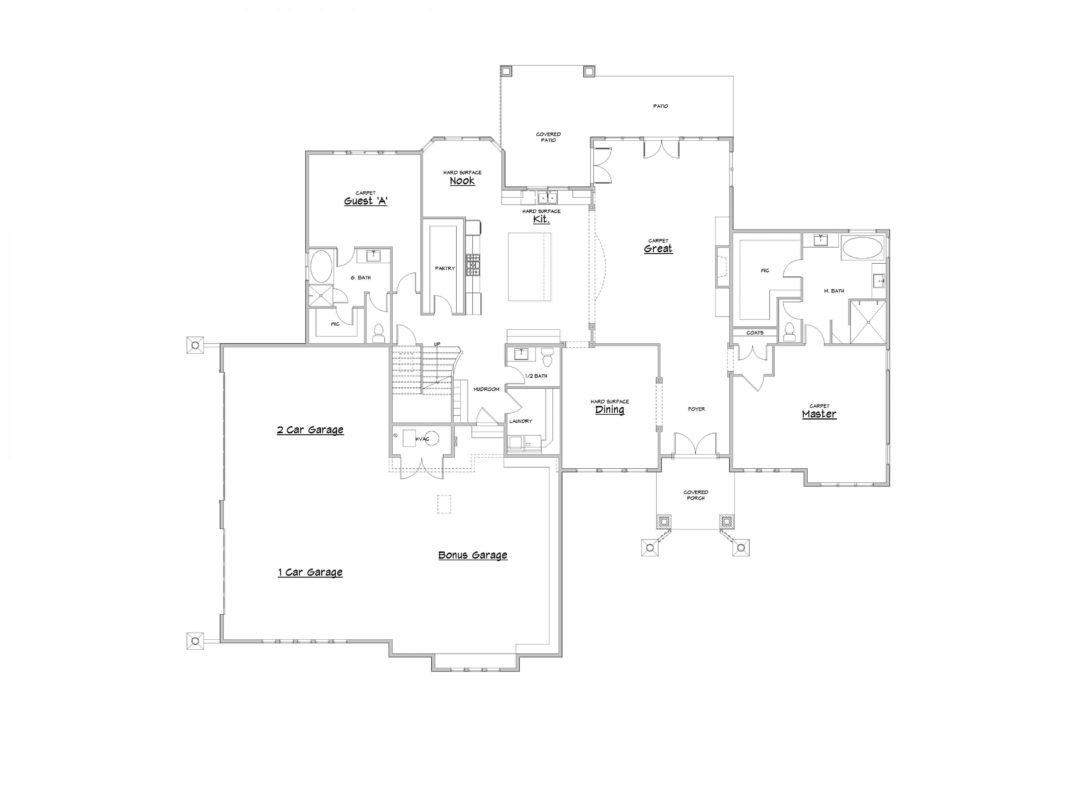 Siena Main Level House Plan