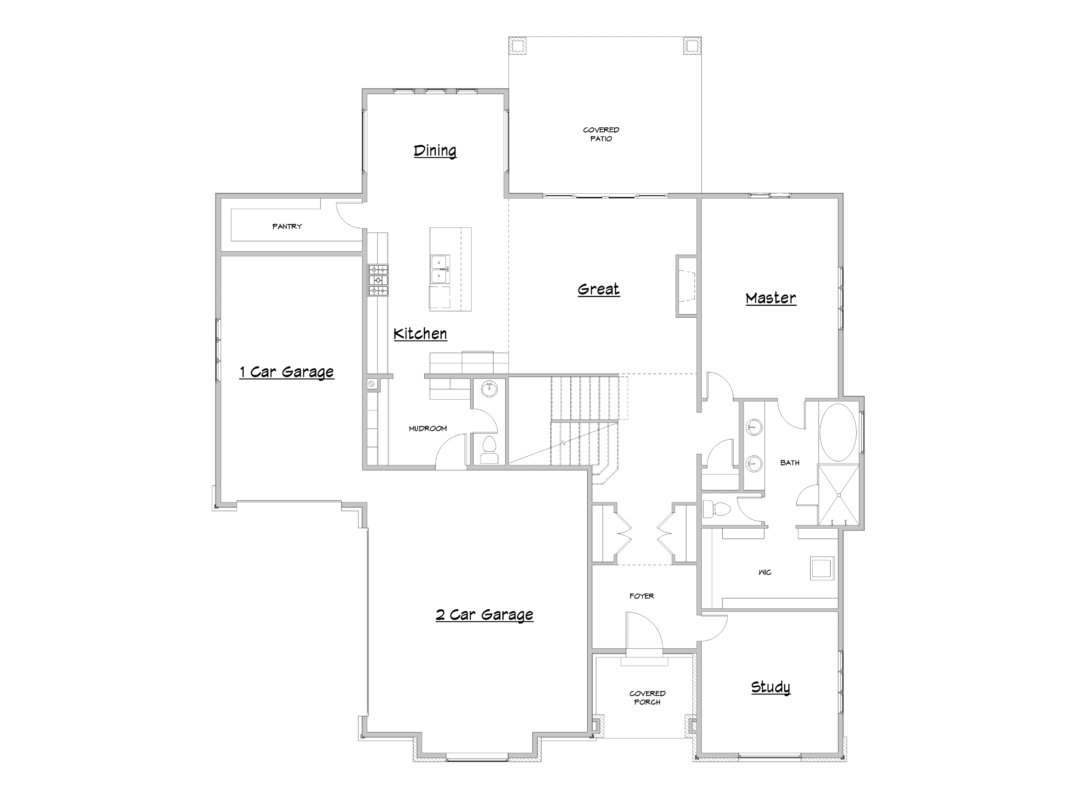 Alyssa Main Level House Plan