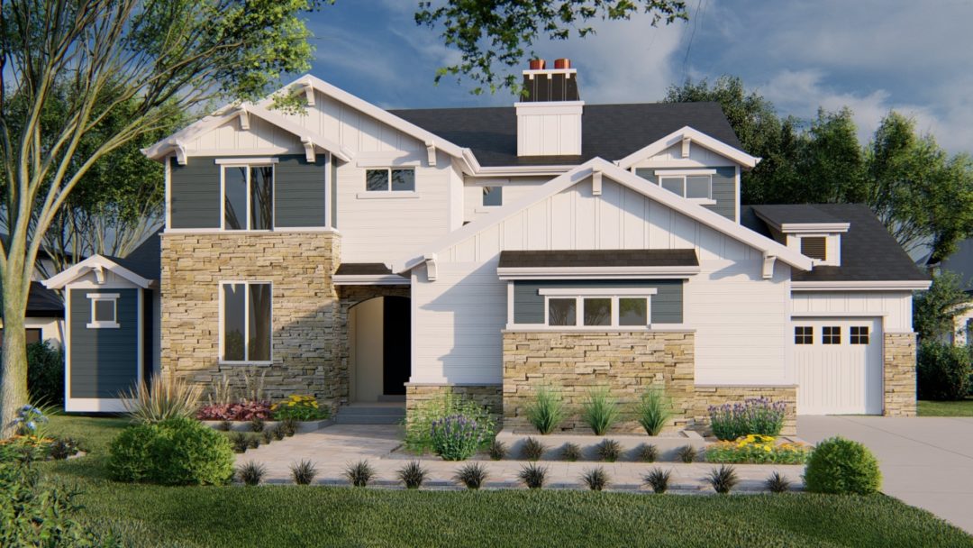 Tacoma Craftsman - Rendering