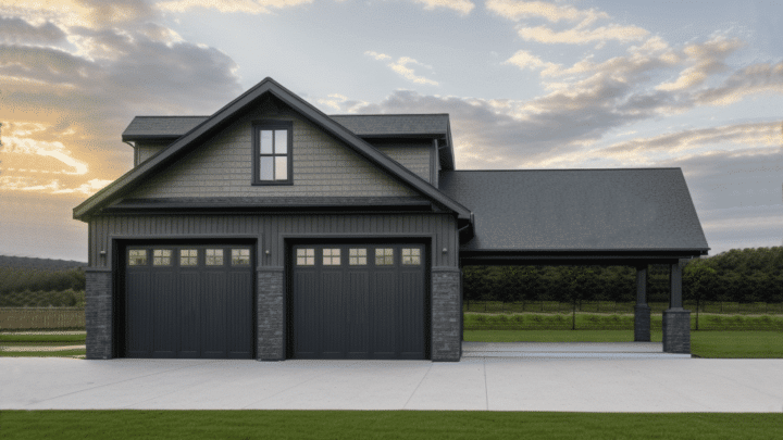 Freeman Garage Rendering