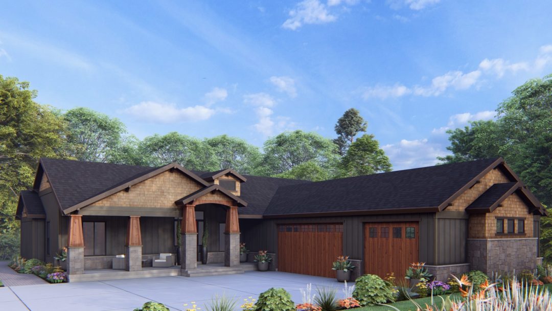 Fieldcrest 1 - Craftsman Rendering