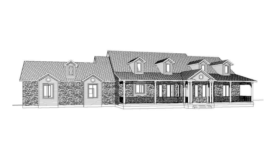 Hartford House Plan Elevation