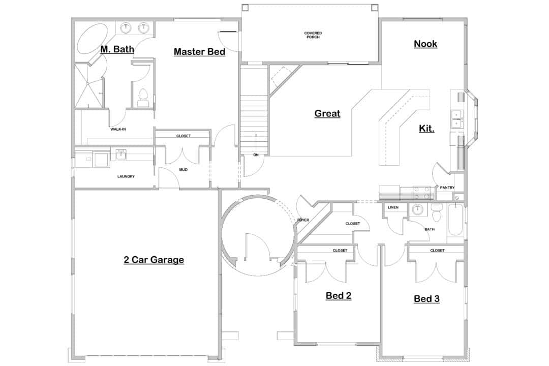 Jardine Main Level House Plan