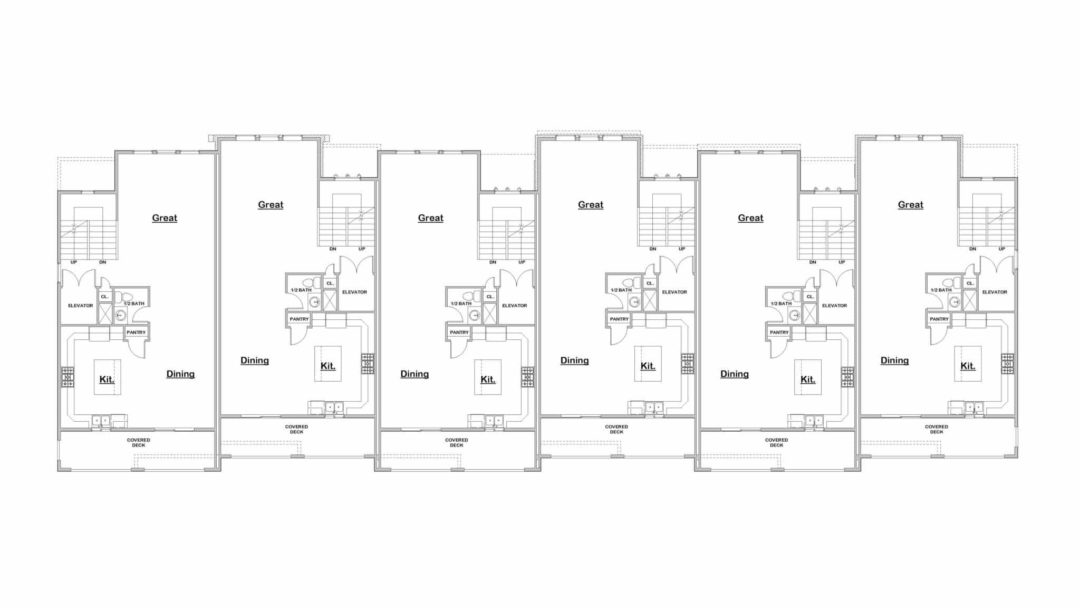 Tuscon Townhome Plan