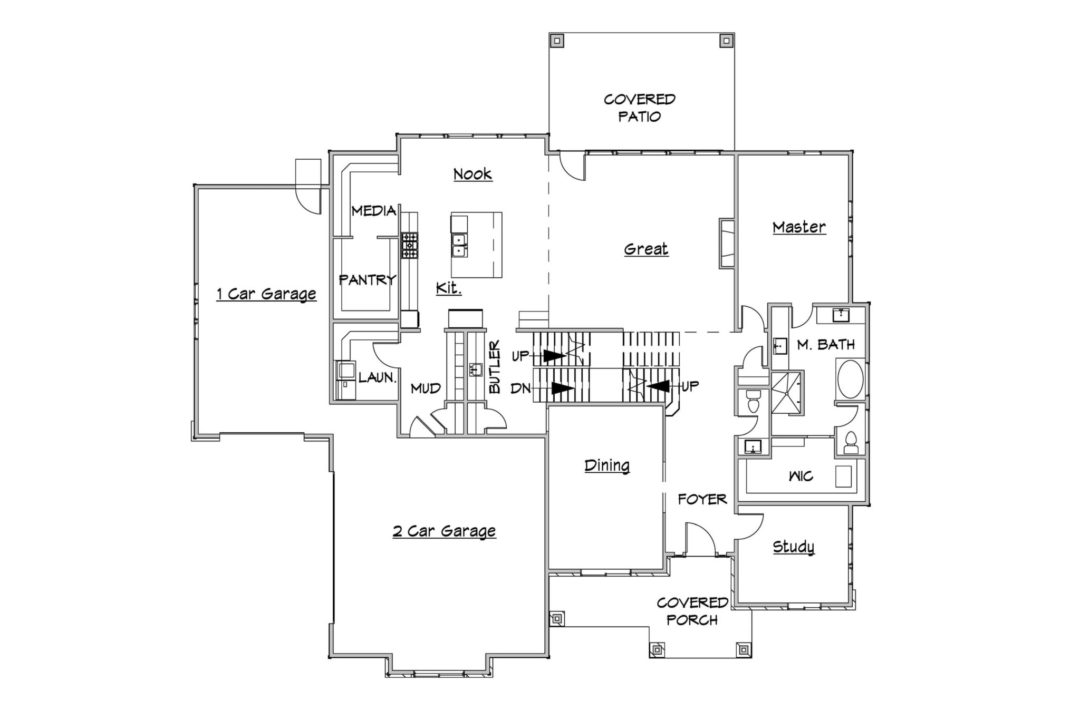 Cottage Lake House Plan