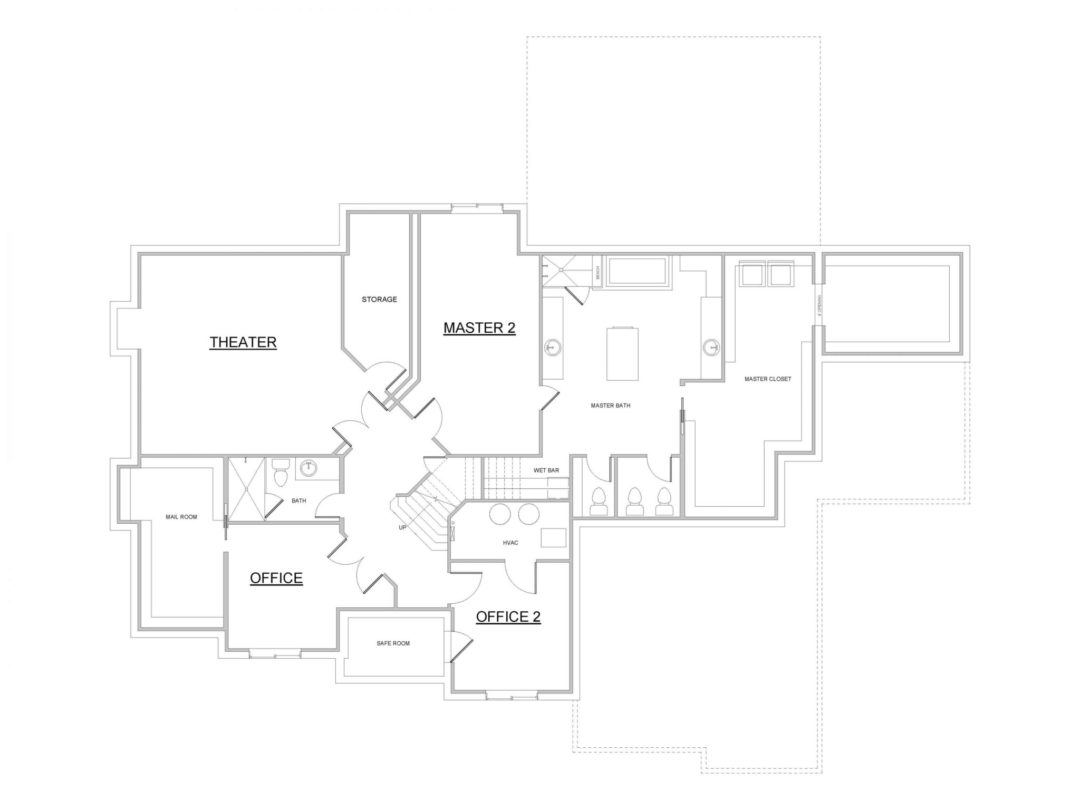 Montereau Lower Level House Plan