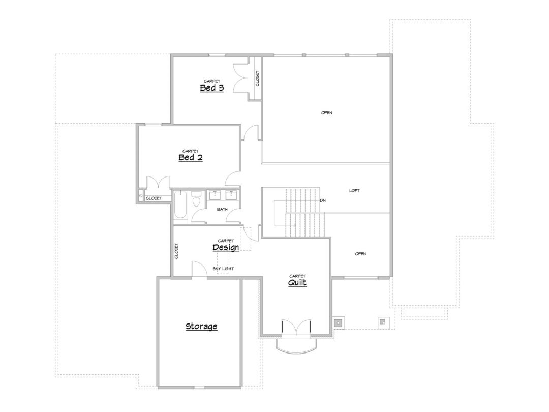 la foret house plan