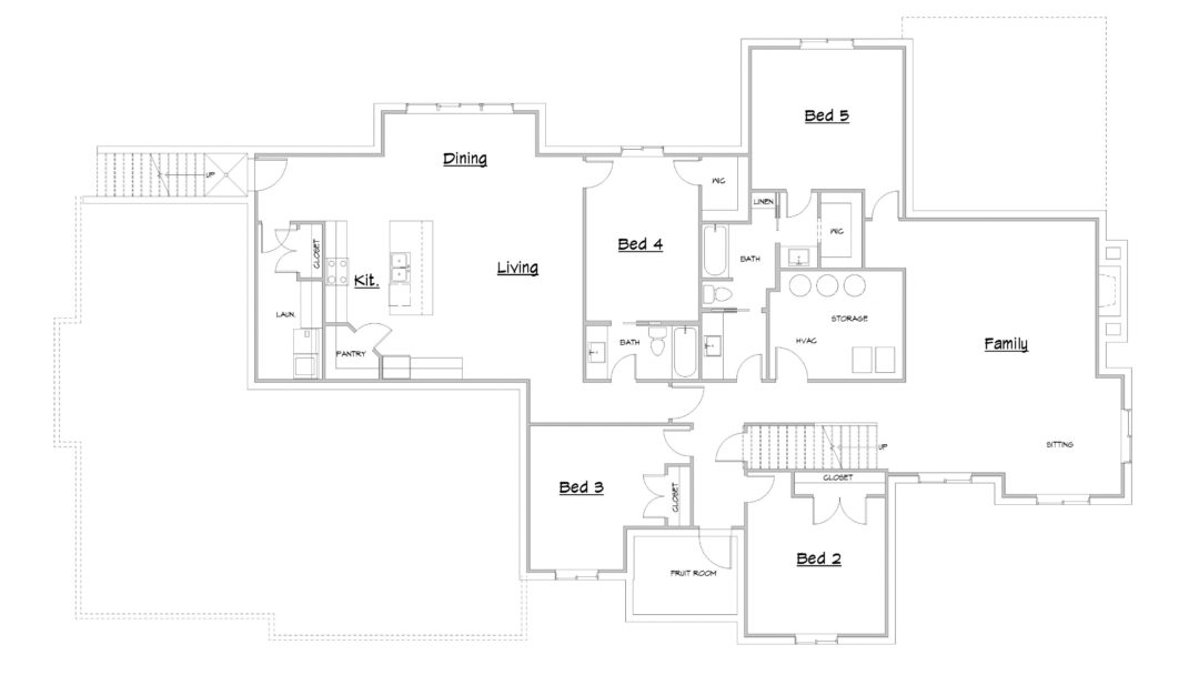 la rossiniere house plan