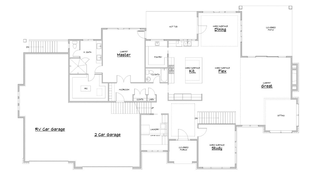 la rossiniere house plan