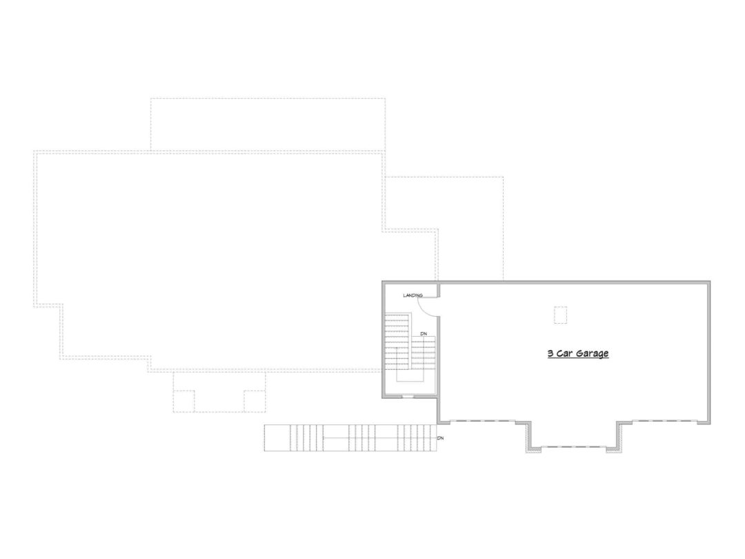 Evergreen Upper Level House Plan