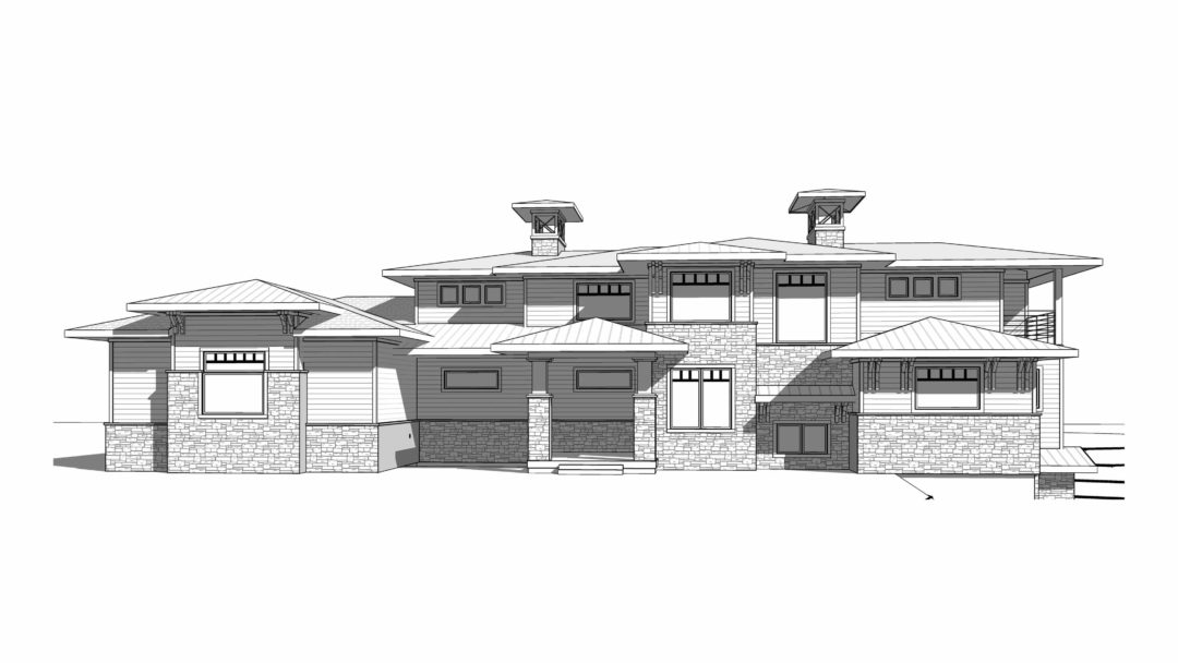 Island Park Elevation House Plan