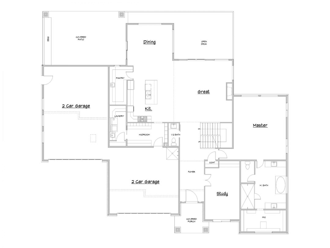 Canyon Springs Main Level House Plan