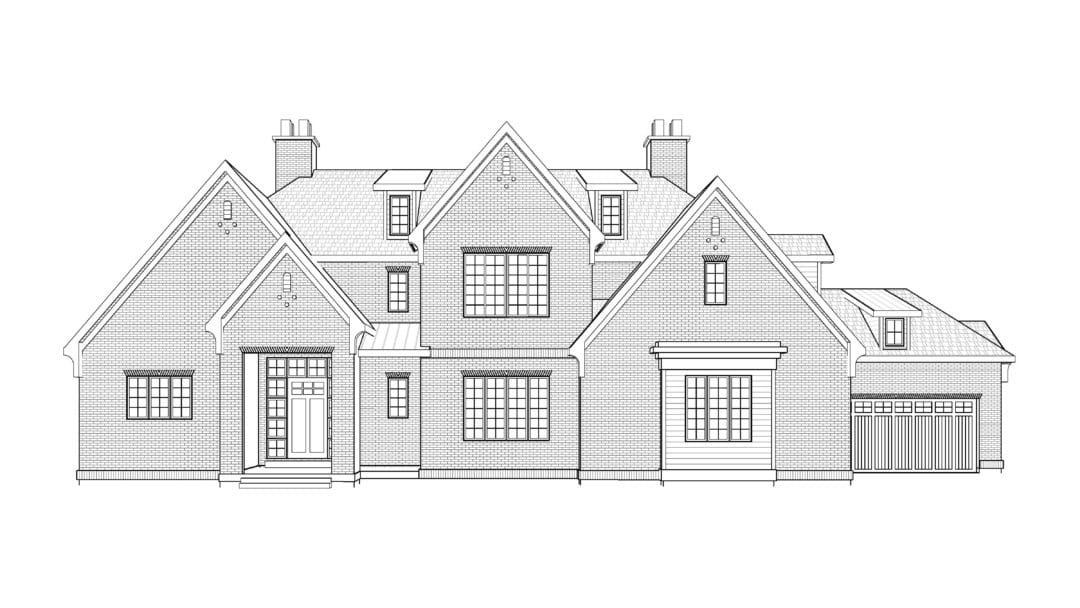 Riverbend House Plan Elevation