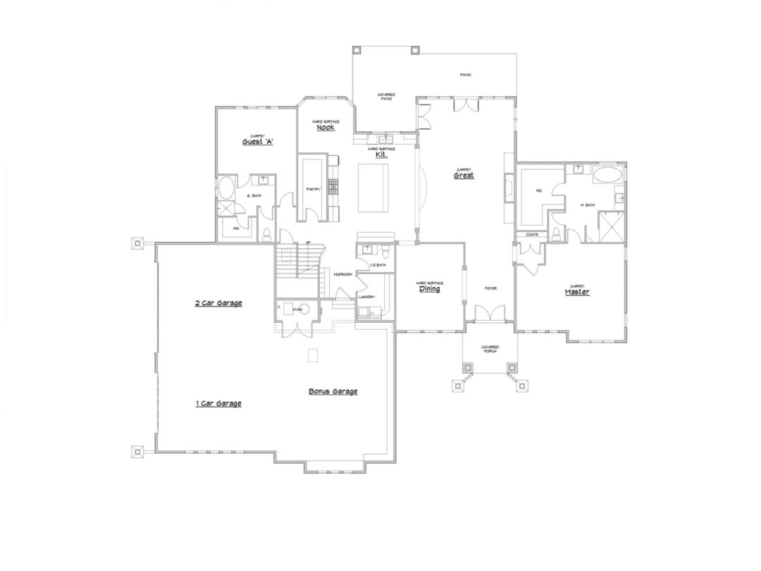 Siena Main Level House Plan