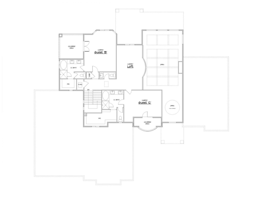 Siena Upper Level House Plan