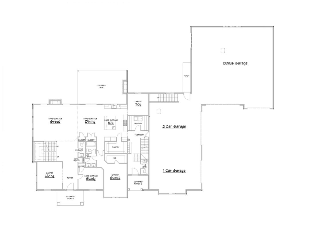 Silver Hollow Main Level House Plan