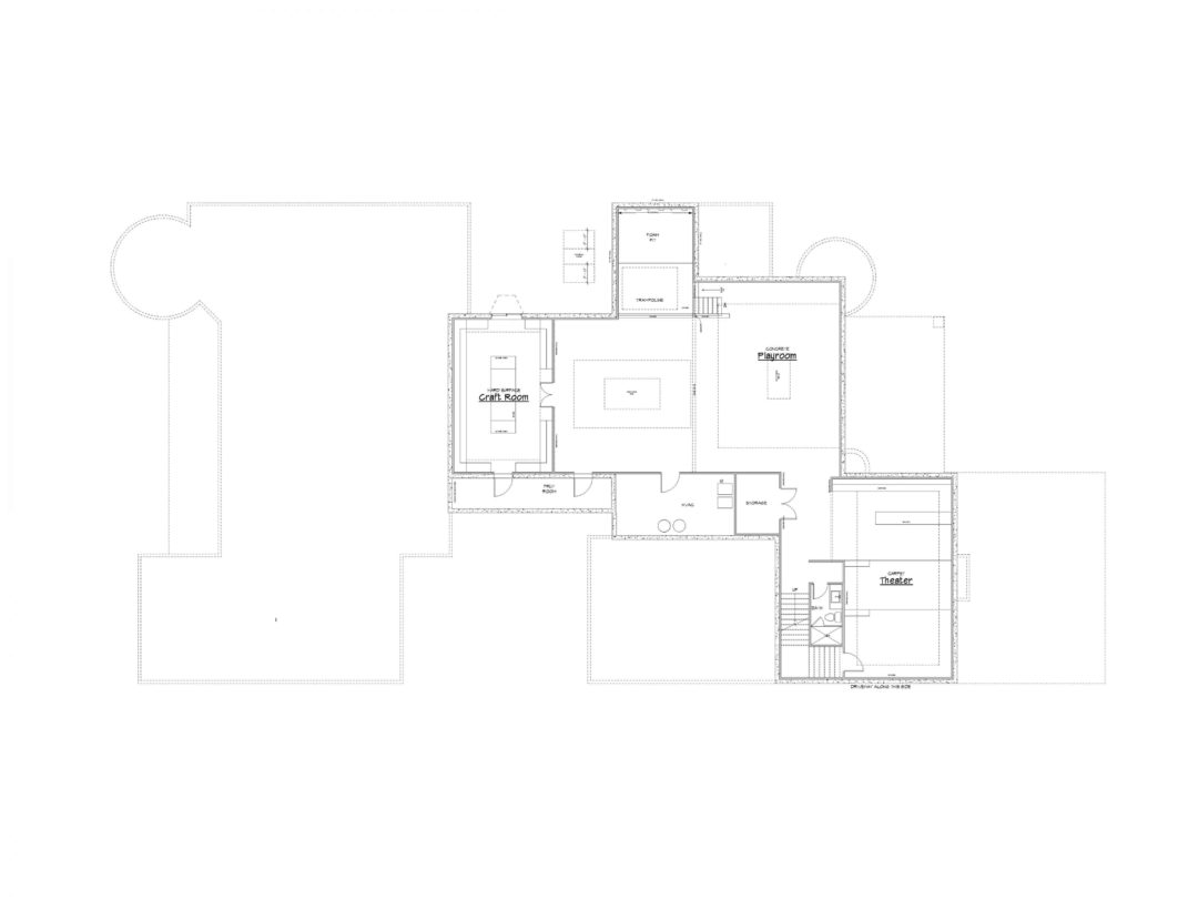 White Springs Lower Level House Plan