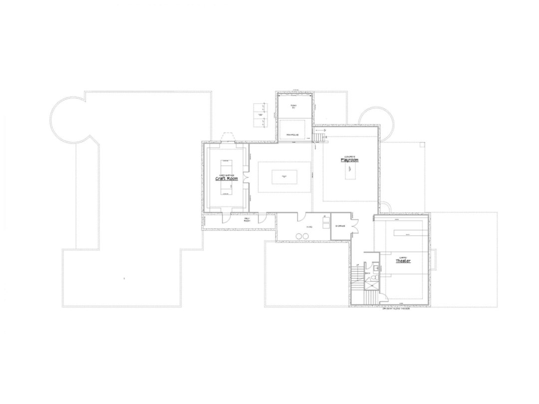 White Springs Lower Level House Plan