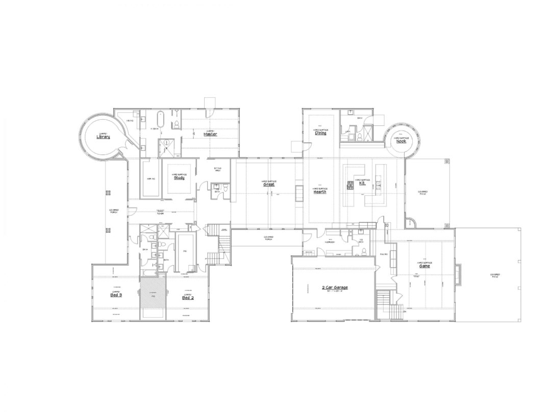 White Springs Main Level House Plan