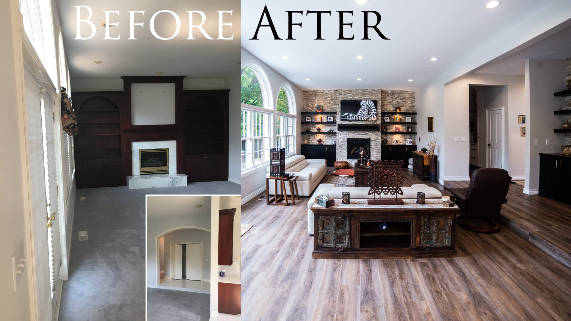 Before & After Remodel