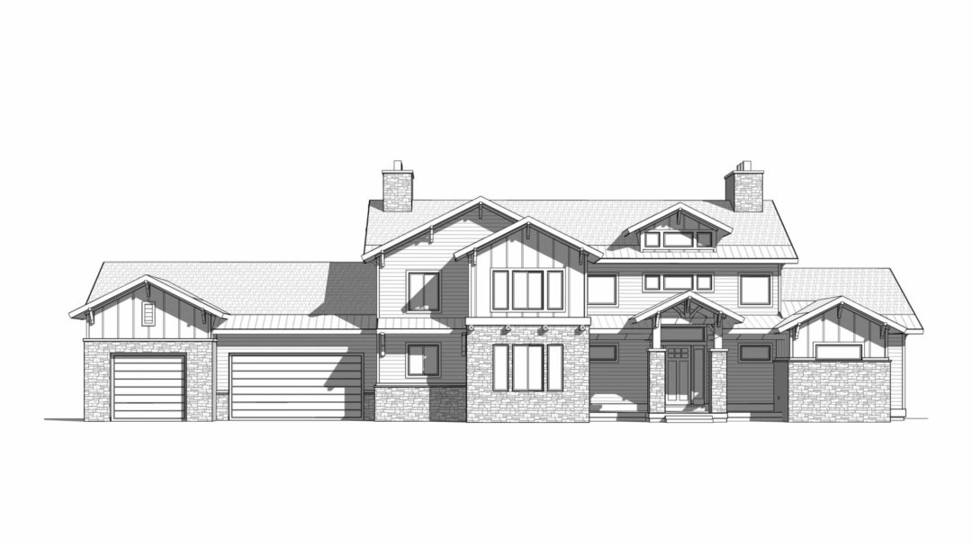 Grand Pointe House Plan Rendering