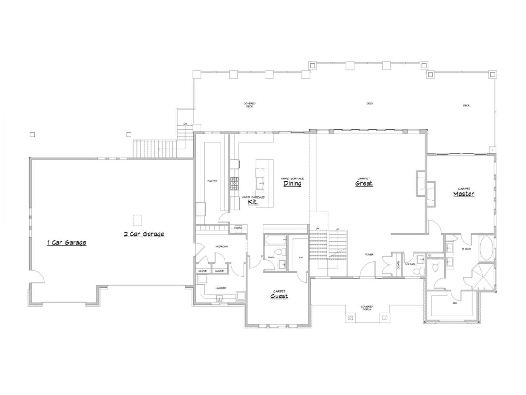 Grand Pointe Main Level House Plan