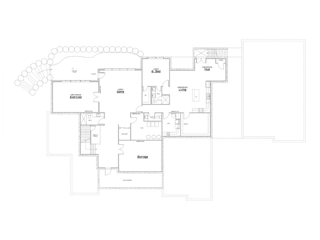 Stonehill Lower Level House Plan