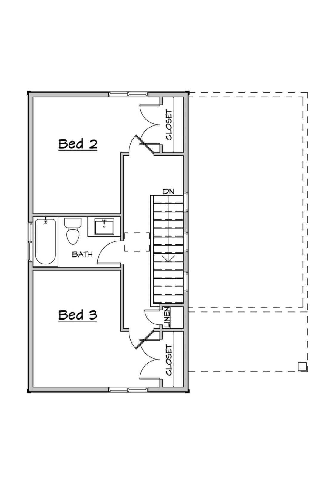 Crystal Upper Level House Plan