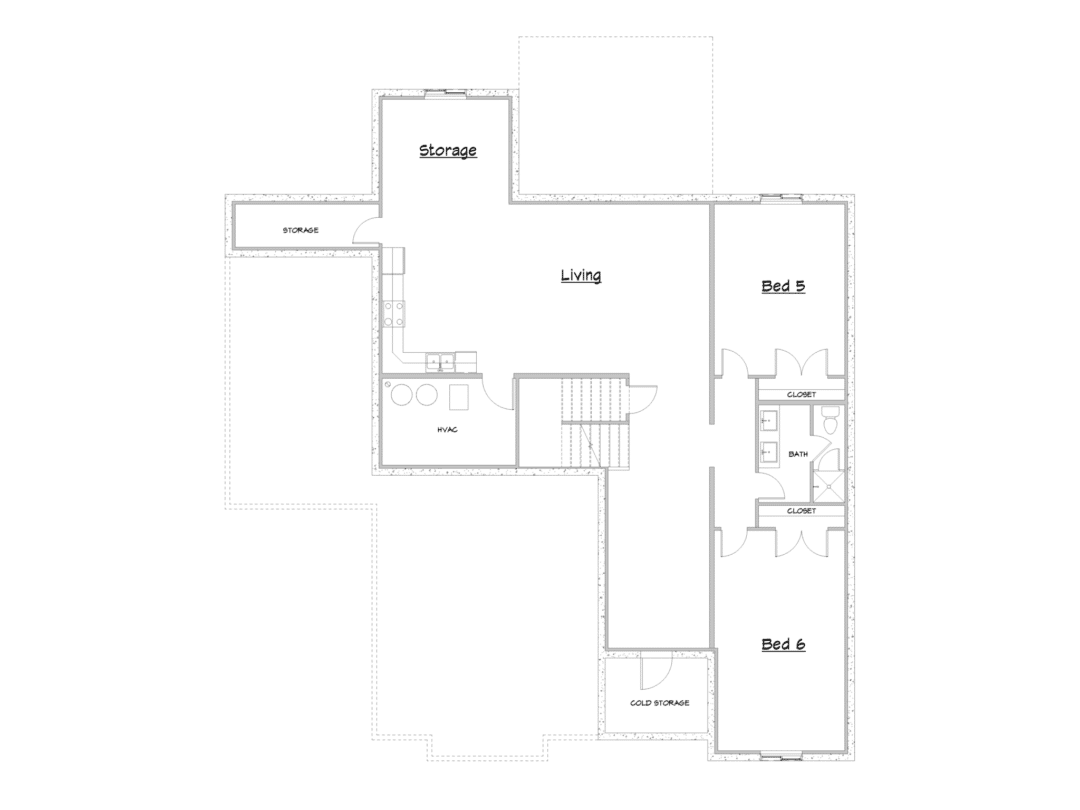 Alyssa Lower Level House Plan