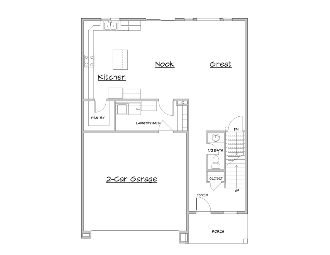 Heyfield Main Level House Plan