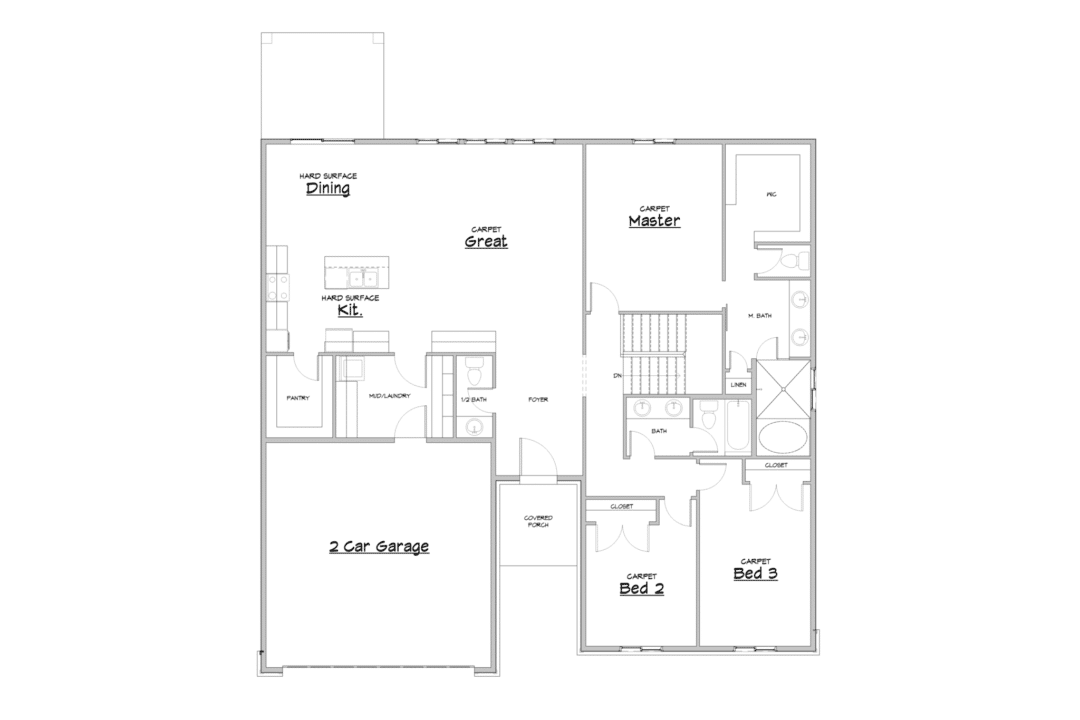 Marlington Lower Level House Plan