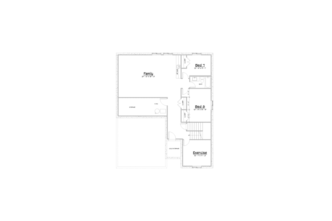 Mayflower Lower Level House Plan