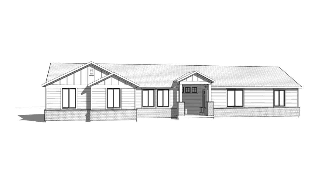 Denali House Plan Elevation