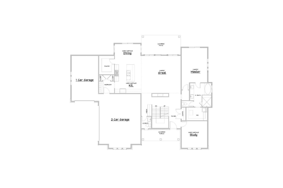 Huntsville - Modern Farmhouse - House Plan