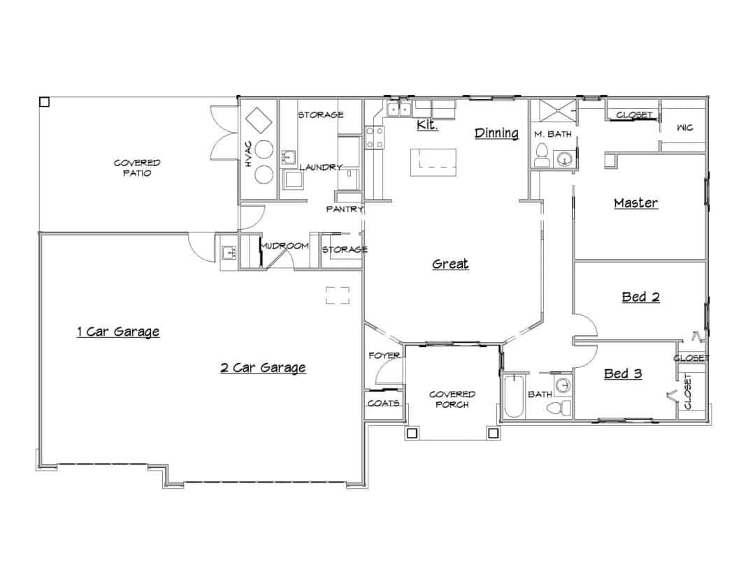 Lincoln Court House Plan