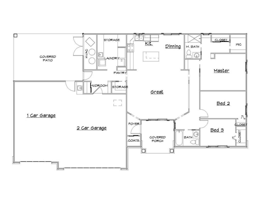 Lincoln Court House Plan