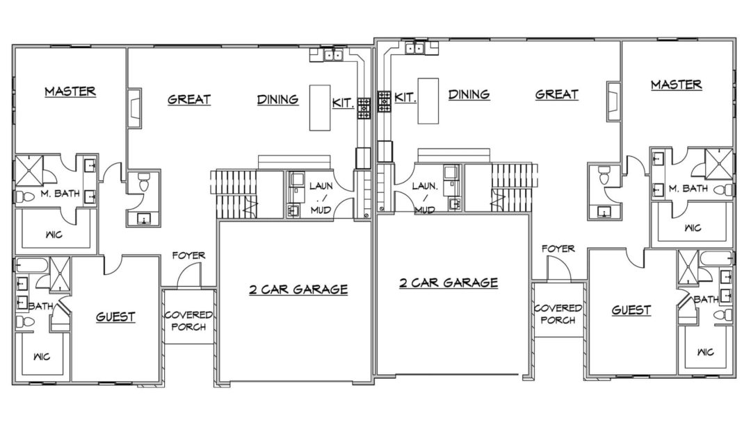 Lennon - Rambler House Plan