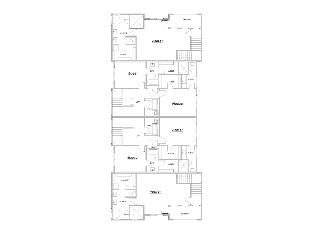 George House Plan Lower Level