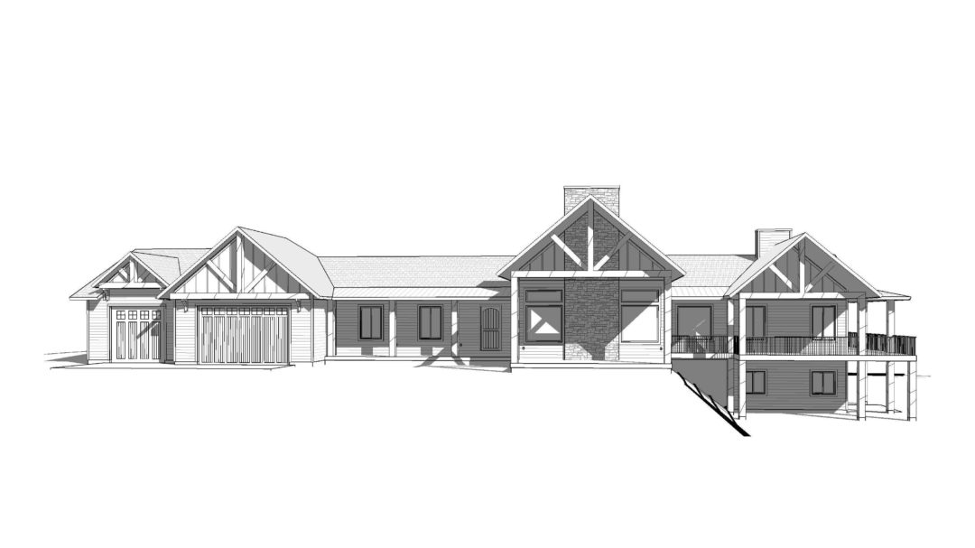 Blacksfort House Plan Rendering