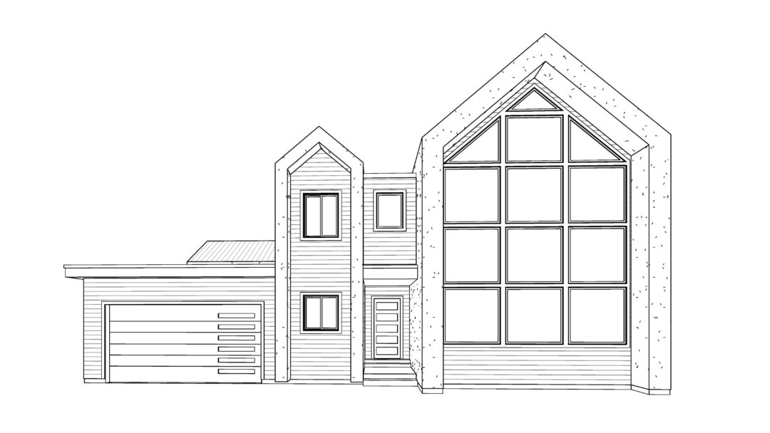 Brekke House Plan Rendering