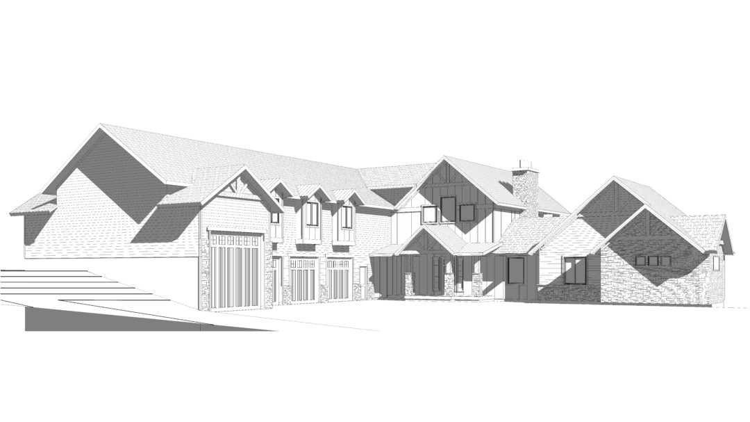 Eldredge House Plan Rendering
