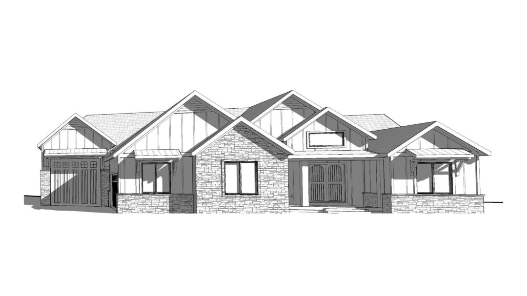 Jasper House Plans Rendering