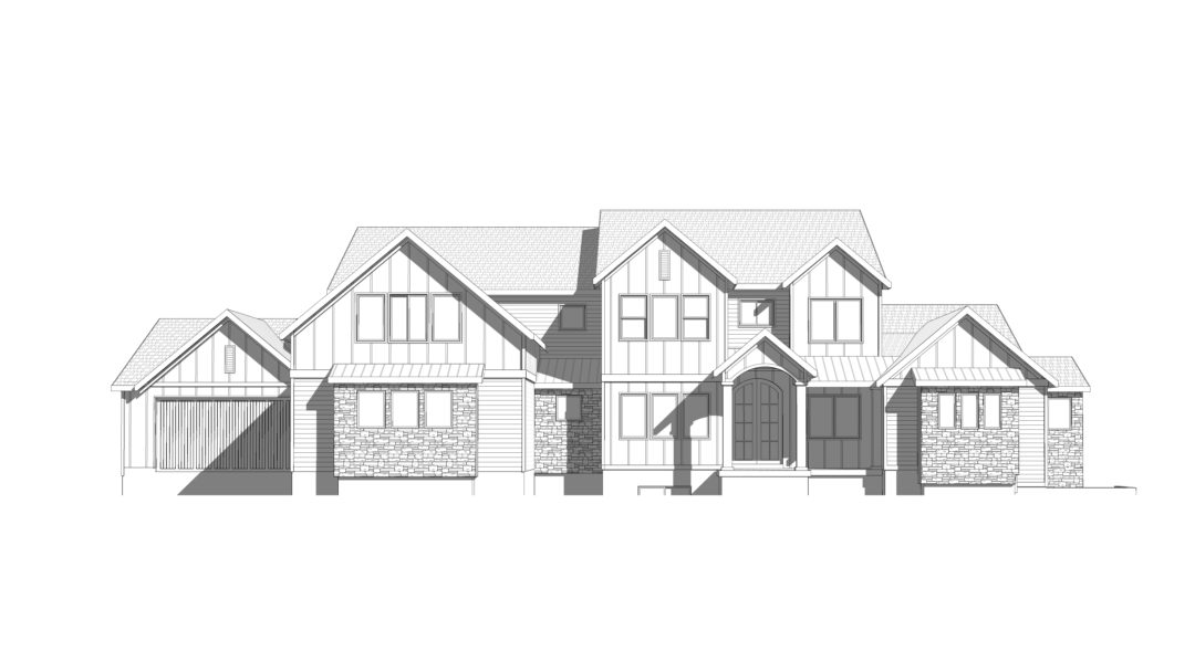 Maui House Plan Rendering