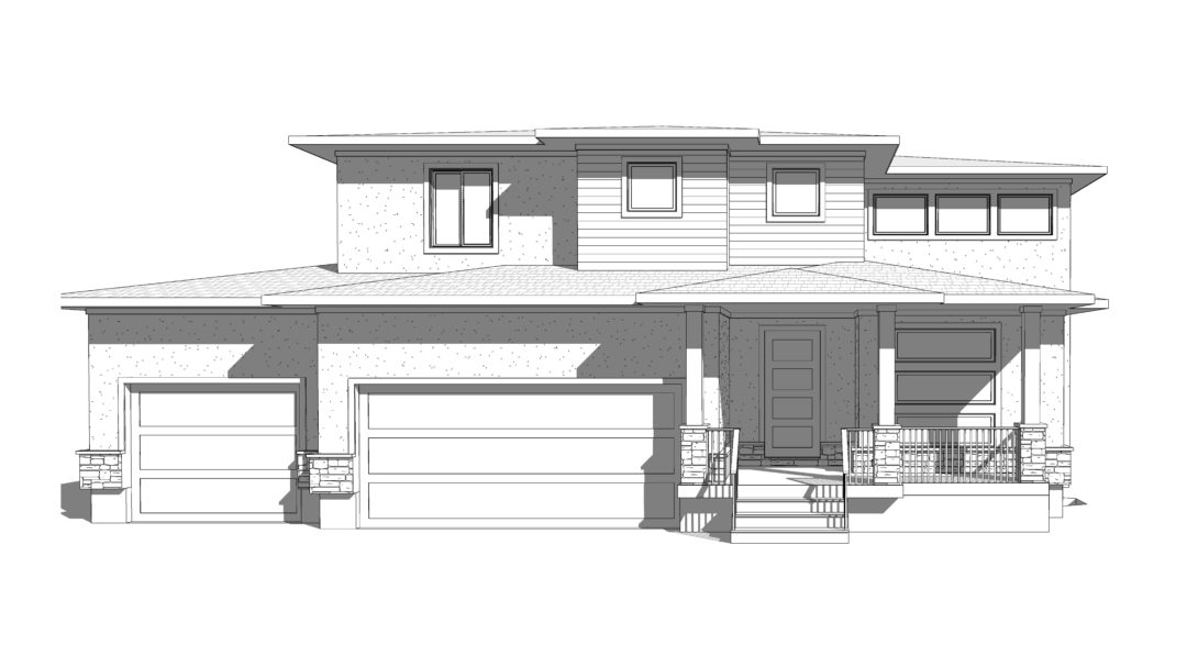 Carol House Plan Rendering