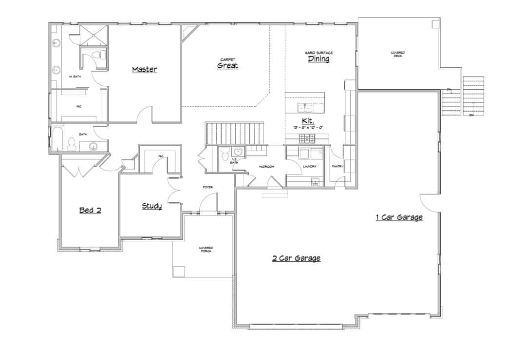 Clarksburg House Plan