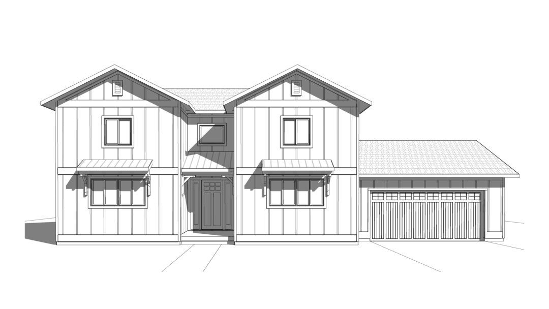 Ella House Plan Rendering