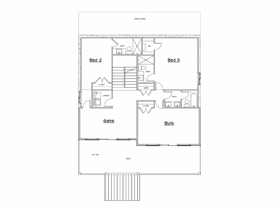 Hidden Lake House Plan