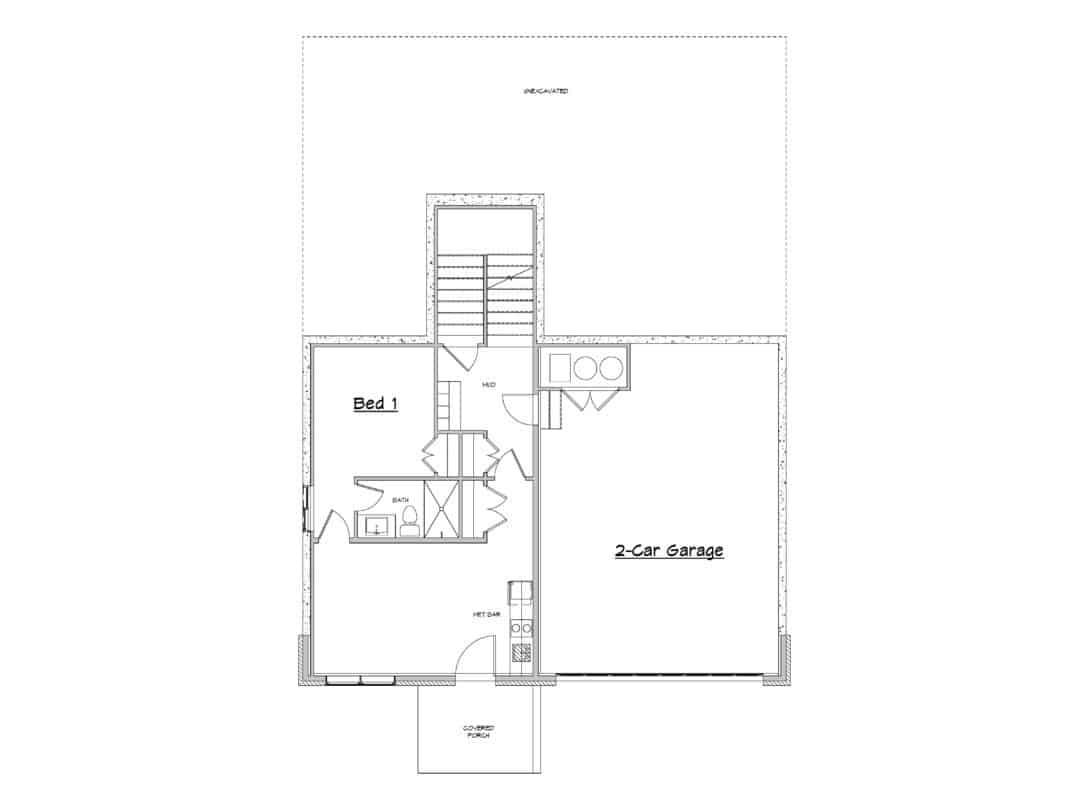 Hidden Lake House Plan